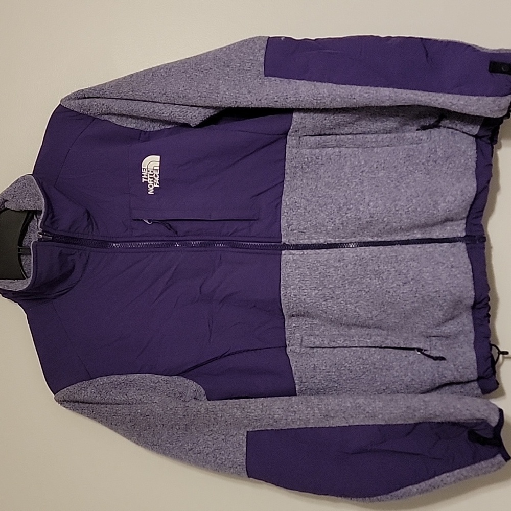 The North Face Womens Purple Denali Fleece Polartec Full Zip Jacket Size M - Picture 2 of 8
